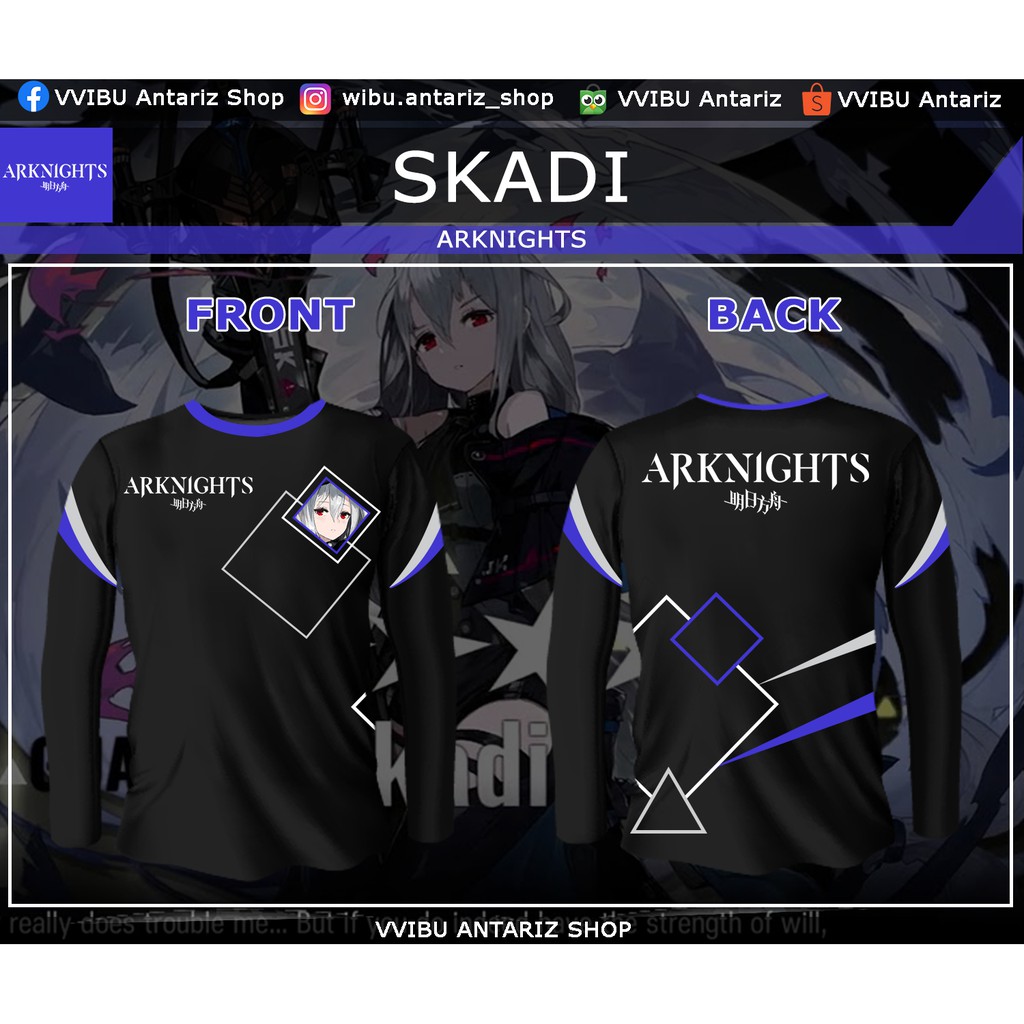 Kaos Fullprint Lengan Panjang Khusus Request