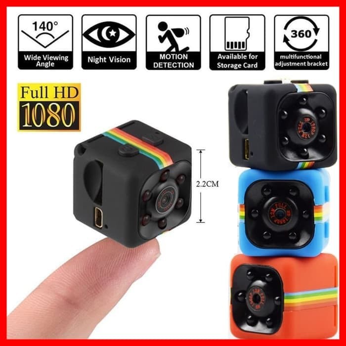 Kamera Pengintai Tersembunyi - Spy Cam Mini Dv - Kualitas 5mp HD Recorder