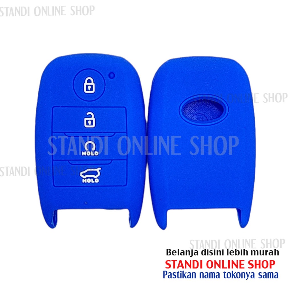 Silikon Remote Cover Sarung Kunci SmartKey KIA Sonet Seltos