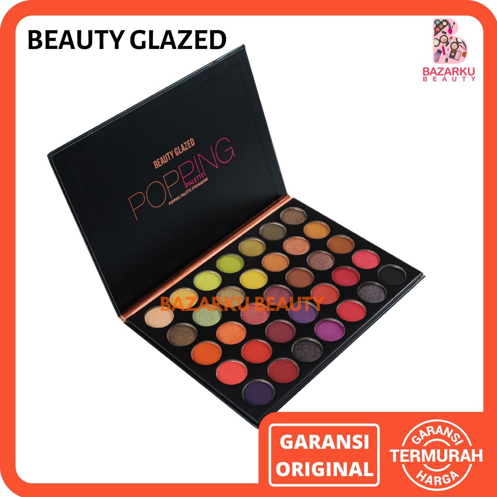 Beauty Glazed Popping Eyeshadow Pallete Beauty Glazed Eyeshadow Matte Beauty Glazed Eyeshadow Shimmer Beauty Glazed