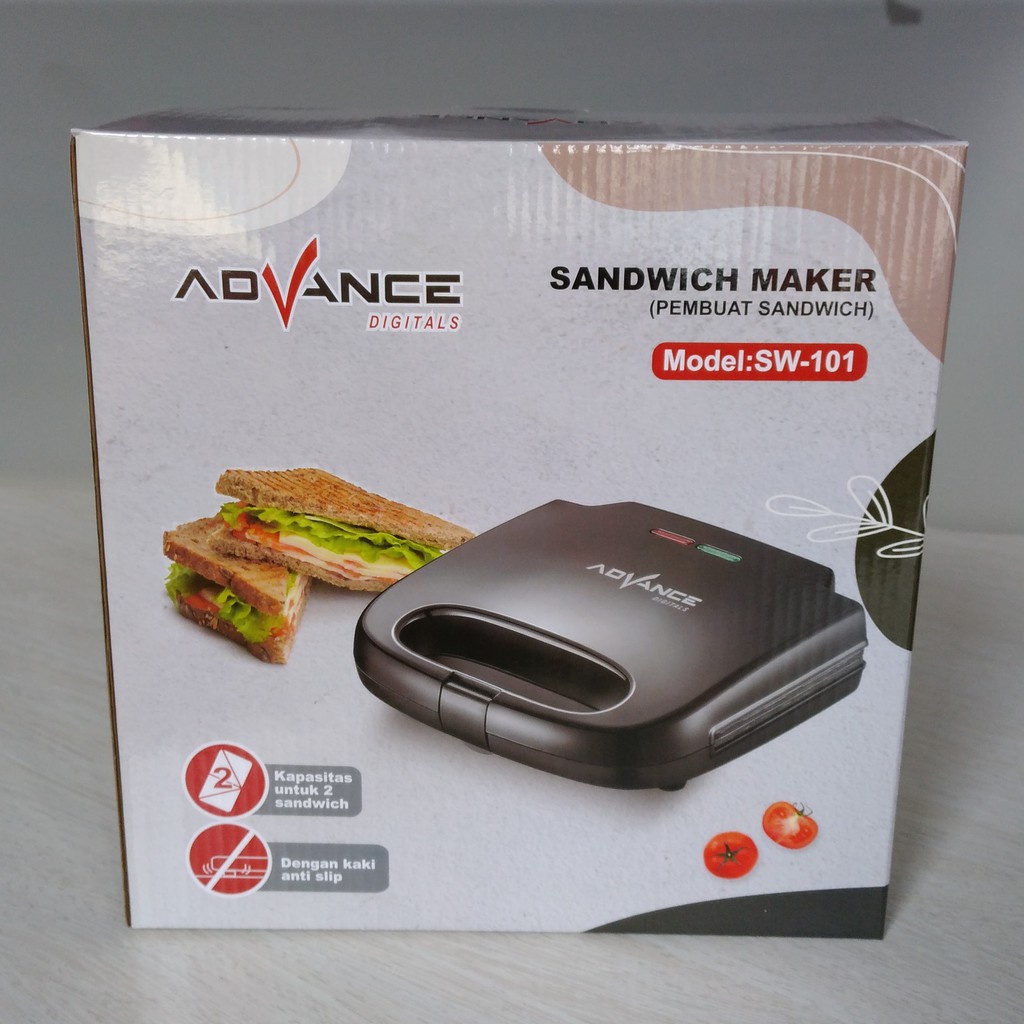 Sandwich Maker Advance SW 101 / Alat Pembuat Sandwich Praktis