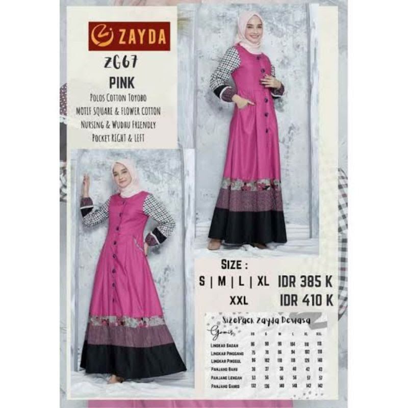 gamis zayda