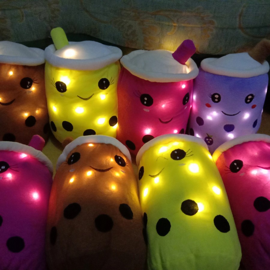 Boneka Boba Led Lampu Bisa Nyala Mainan Anak