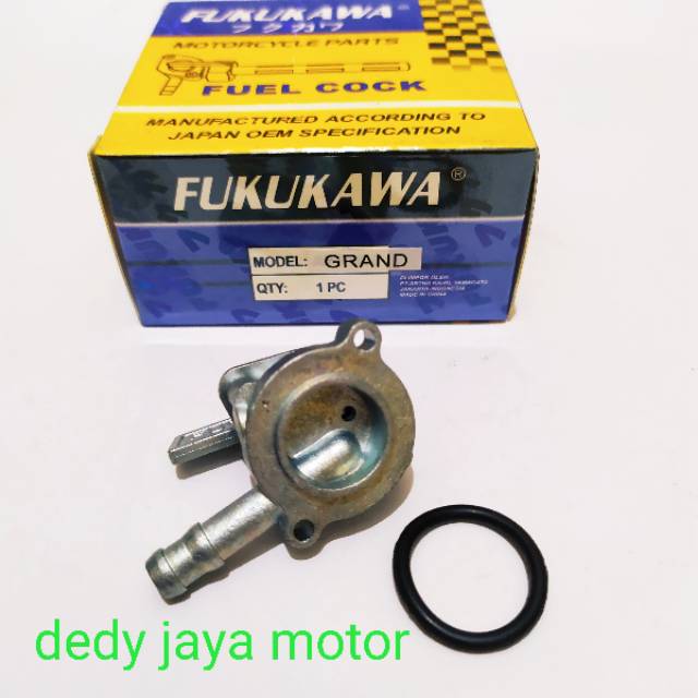 Kran bensin grand, supra,  fukukawa genuine parts berkualitas terjamin