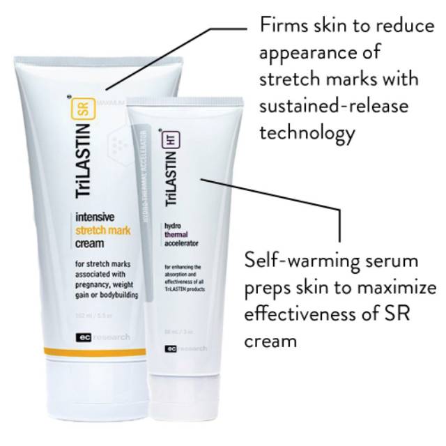 TRILASTIN SR HT MAXIMUM STRENGTH ANTI KRIM PENGHILANG STRETCH MARK CREAM