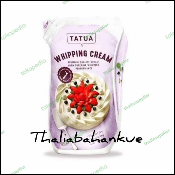 

Tatua Whipping Cream 1Kg, Cream Kental Campuran Makanan/Minuman/Cake