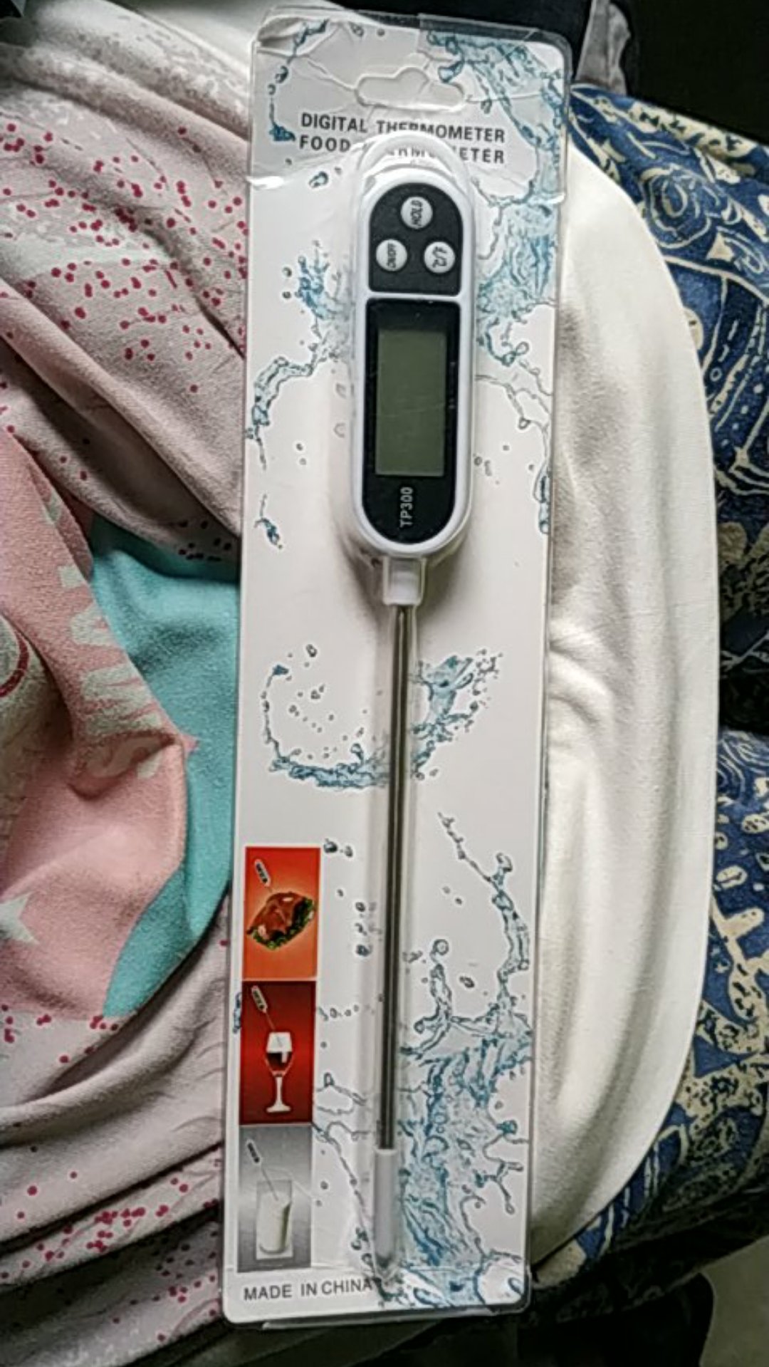 Termometer Elektronik Digital Untuk Mengukur Suhu Makanan/minyak/susu