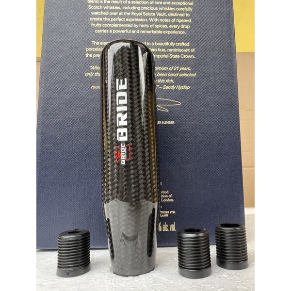 gear SHIFT KNOB BRIDE CARBON FIBER KNOB MOBIL MANUAL / MATIC UNIVERSAL TUAS GIGI MOBIL CARBON