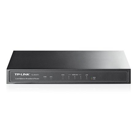 TL-R470T+Changeable LAN/WAN Ports Load Balancing Router -NEW-