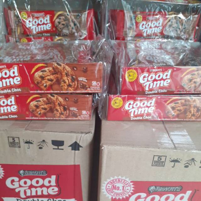 Biskuit Good Time baru box isi 12 pcs