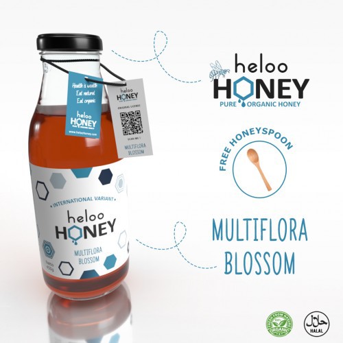 

Heloo Honey Madu Murni Multi Flora 450g