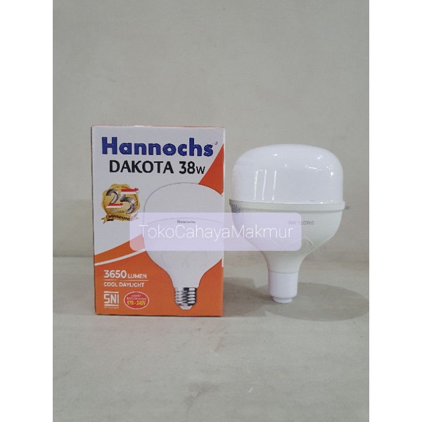 Lampu LED Bohlam Dakota 38w 38watt Hannochs CoolDayLight