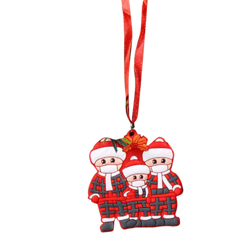 Ornamen Gantung Desain Keluarga 2 / 3 / 4 / 5 / 6 Untuk Pohon Natal