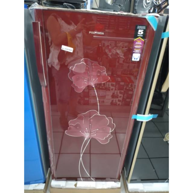 KULKAS 1 PINTU POLYTRON 180 LITER PRA 18 BLR BANDUNG
