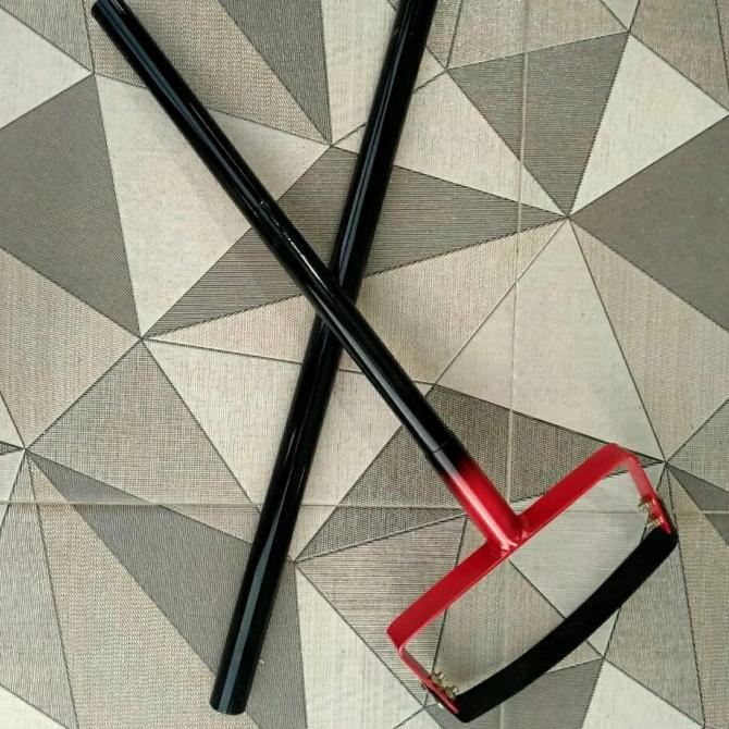 cangkul rumput + gagang praktis