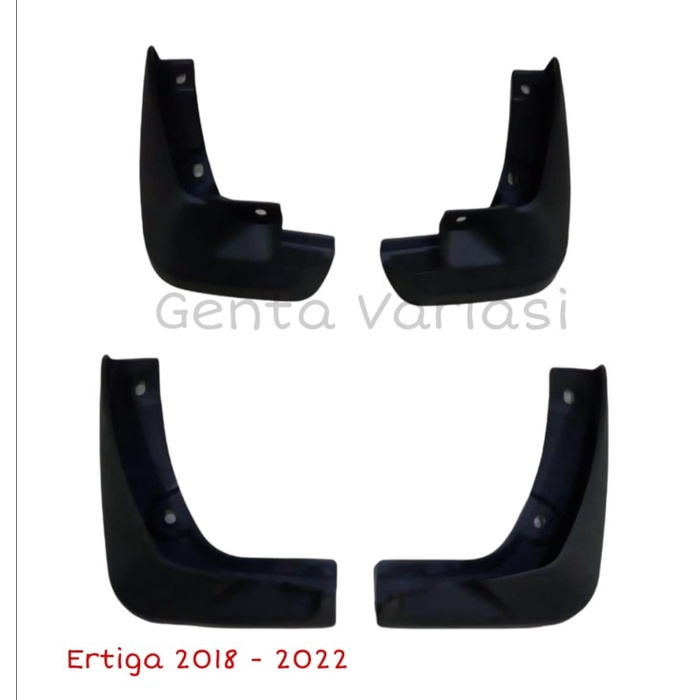 Mud Guard Pelindung Karpet Lumpur Suzuki Ertiga 2018 - 2022 Black