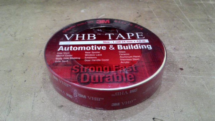 

3M - Lem / Perekat / Double Tape Merah VHB ORIGINAL 24 mm x 4,5 m