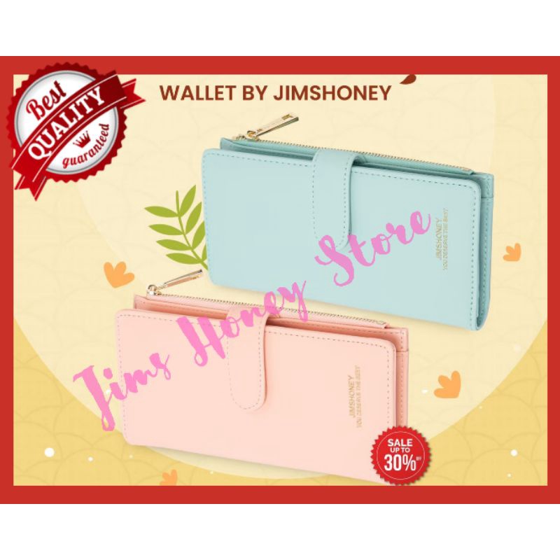 Jims Honey - Dompet Panjang Aira Wallet Dompet Import Fashion Original Jimshoney