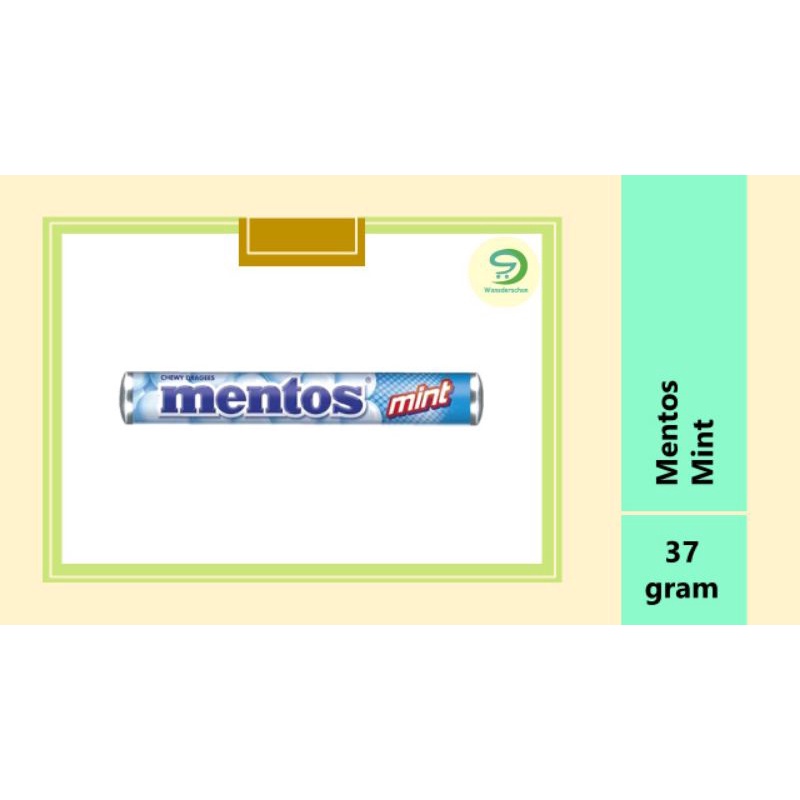 

Mentos Permen Mint Roll 37gr