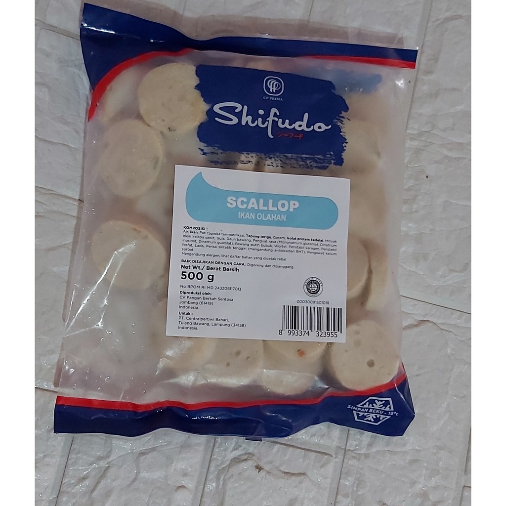 

Shifudo Scallop 500g