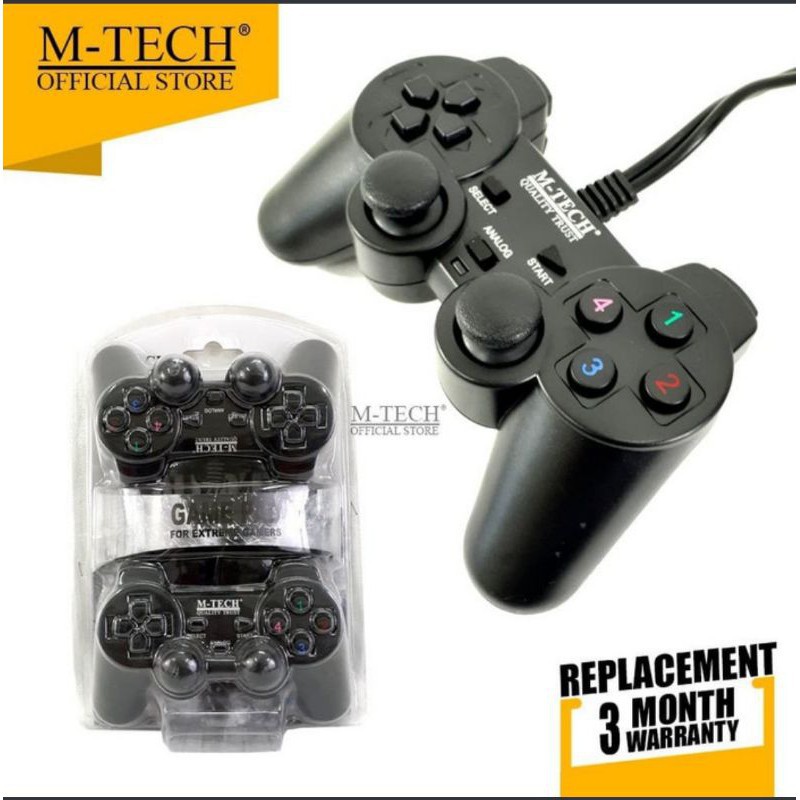 Joystick Gamepad Stick PS M-Tech DOUBLE