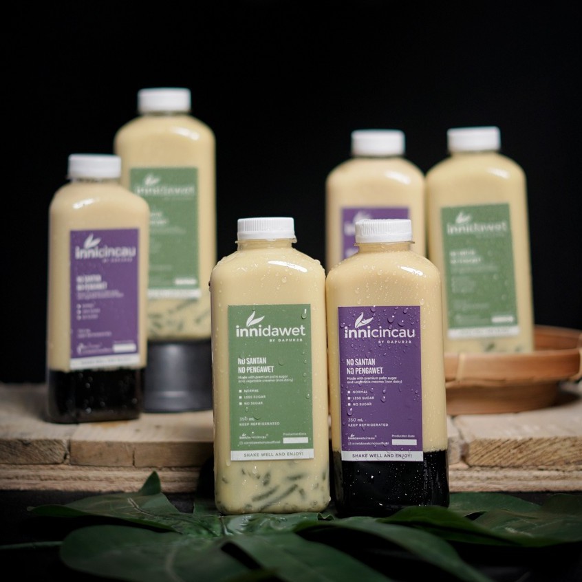 

Inni dawet Minuman dawet Cendol No Santan No pengawet Cendol tradisional kekinian cendol botol dawet siap minum