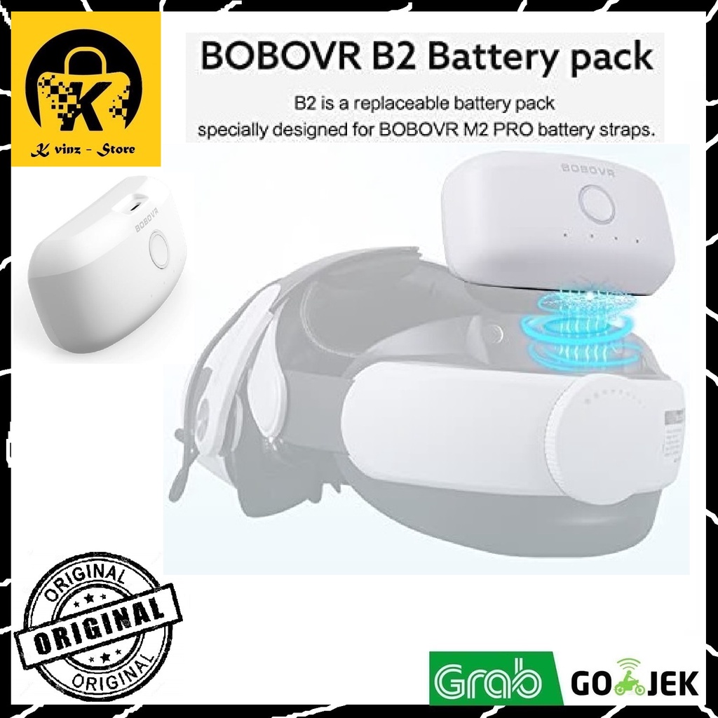 BOBOVR B2 5200mah Battery Pack For M2 Pro Strap for Oculus Quest 2