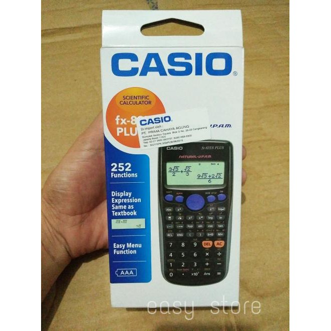 

PROMO Casio FX 82ES Plus Scientific Calculator akhr tahun 40%sale