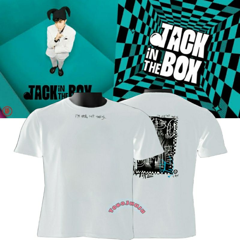 Baju Kaos BTS J-Hope Debut Solo Album Jack In The Box I'M STILL NOT ENOUGHT