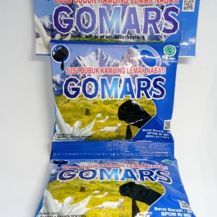 

Susu Kambing Gomars Sachet Vanilla ORIGINAL