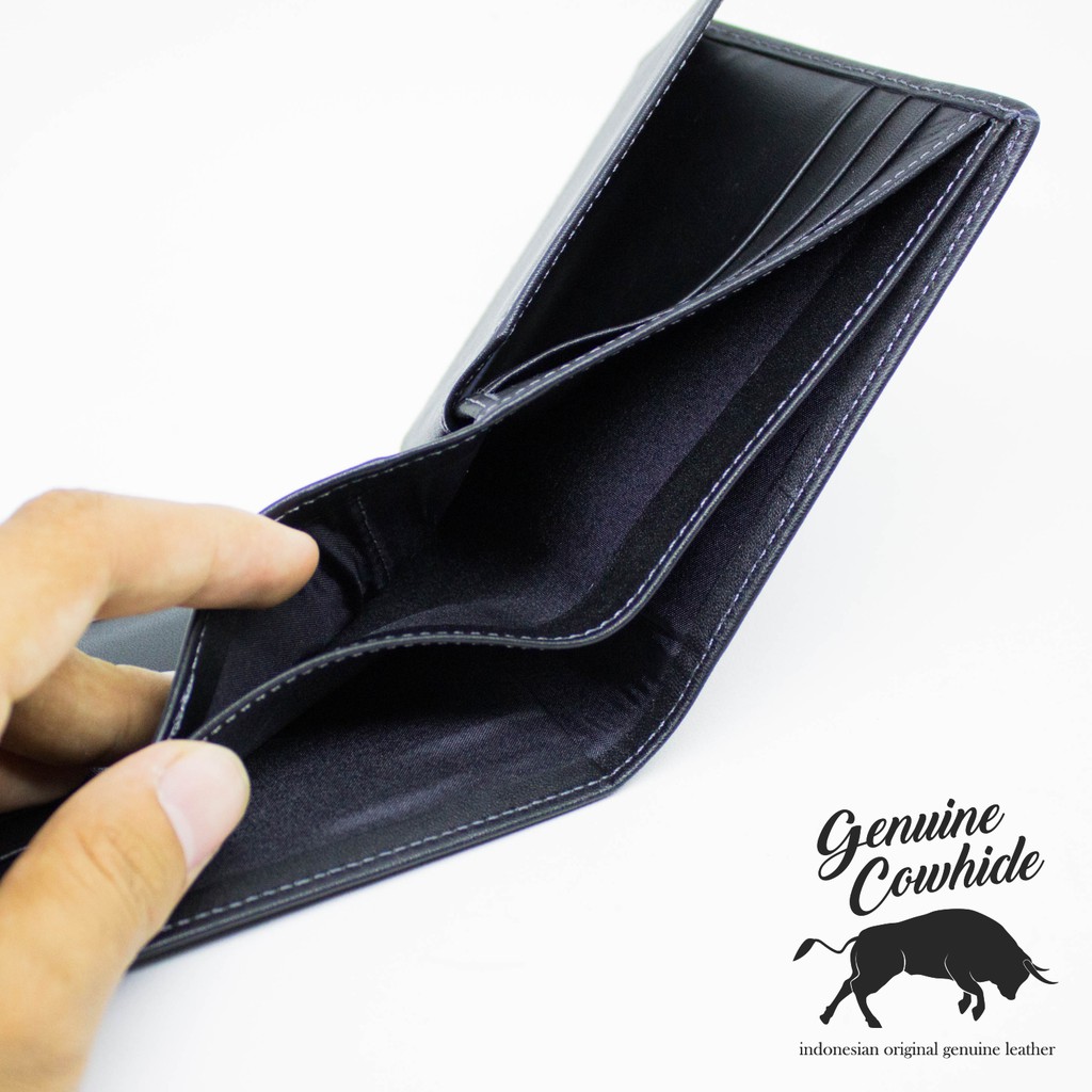 Dompet Pria Kulit Asli Model 6 Slot Kartu