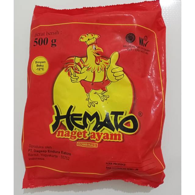 

Hemato Nugget Ayam 500gr