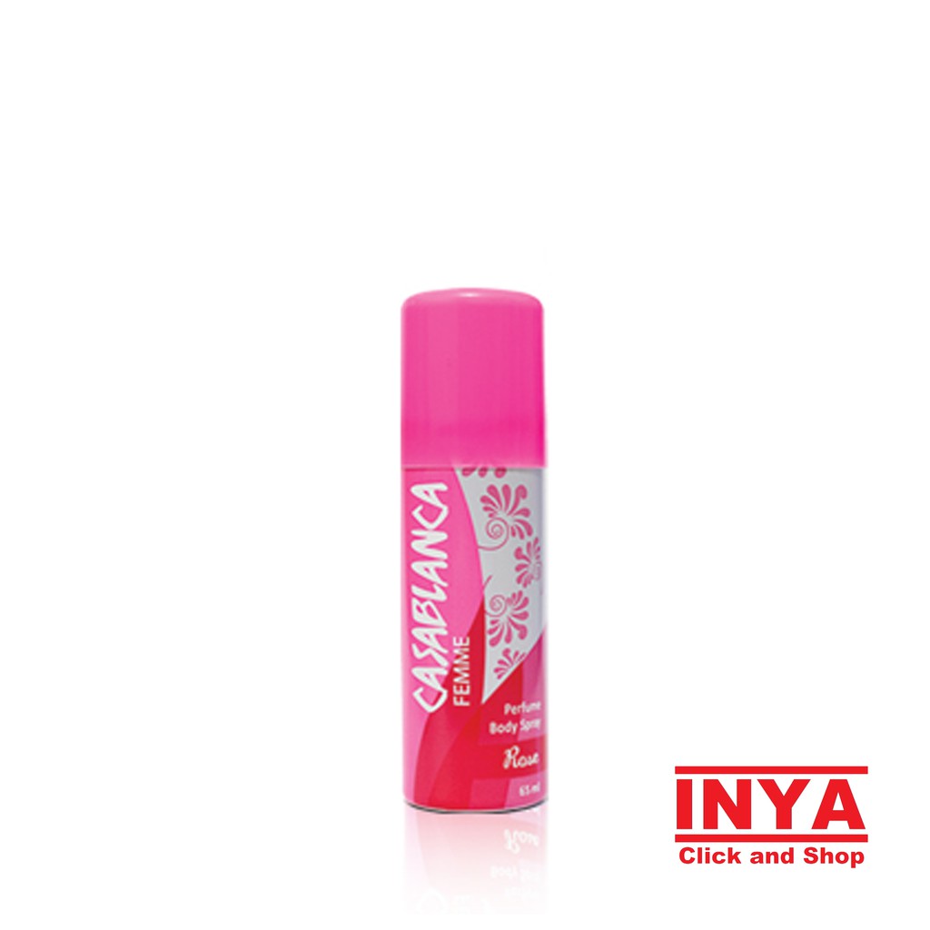 Body Spray Parfum CASABLANCA FEMME ROSE - PERFUME BODY SPRAY 65ml