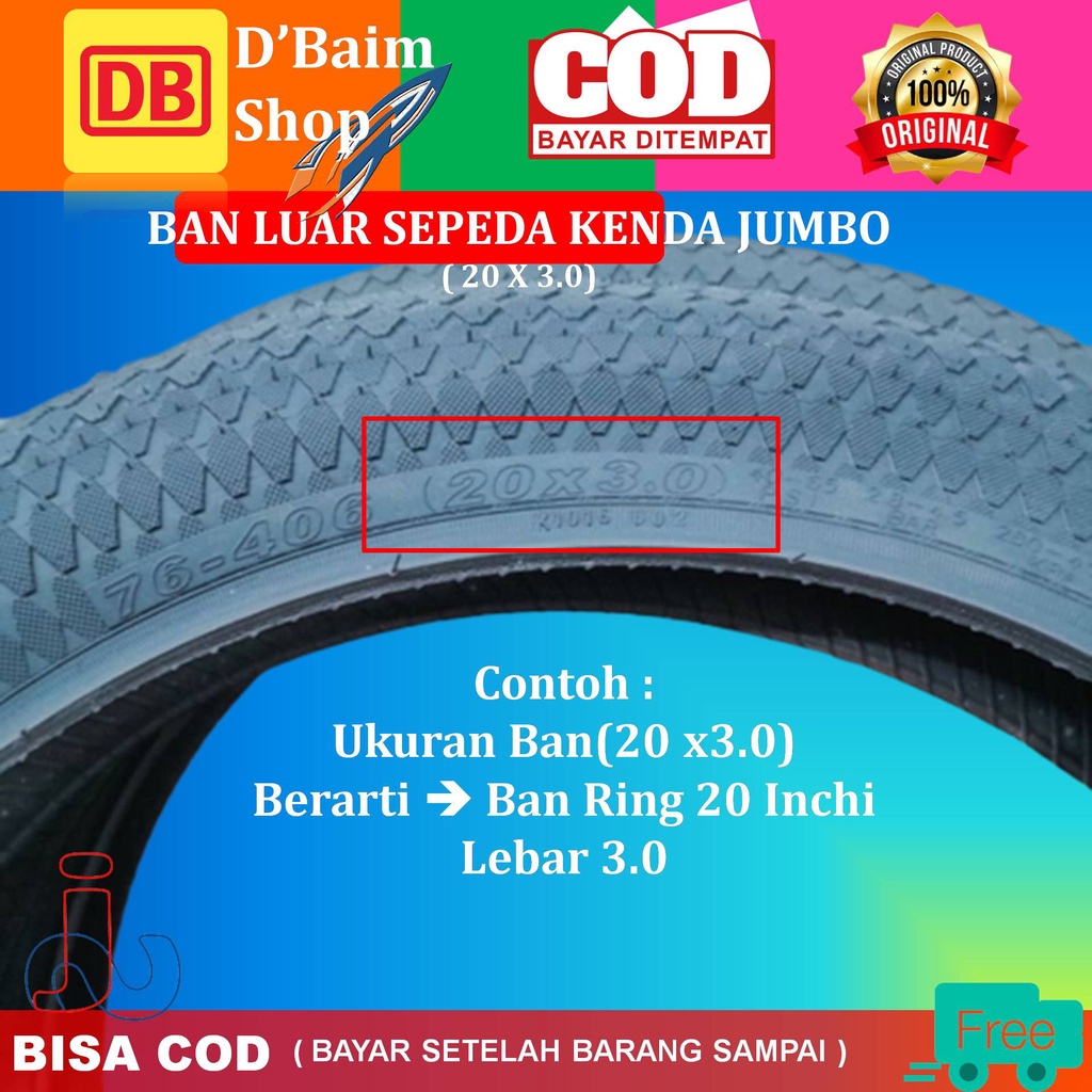 Ban Dalam Sepeda Swallow 18 x 1.75 sampai Dengan 2.125 Inchi