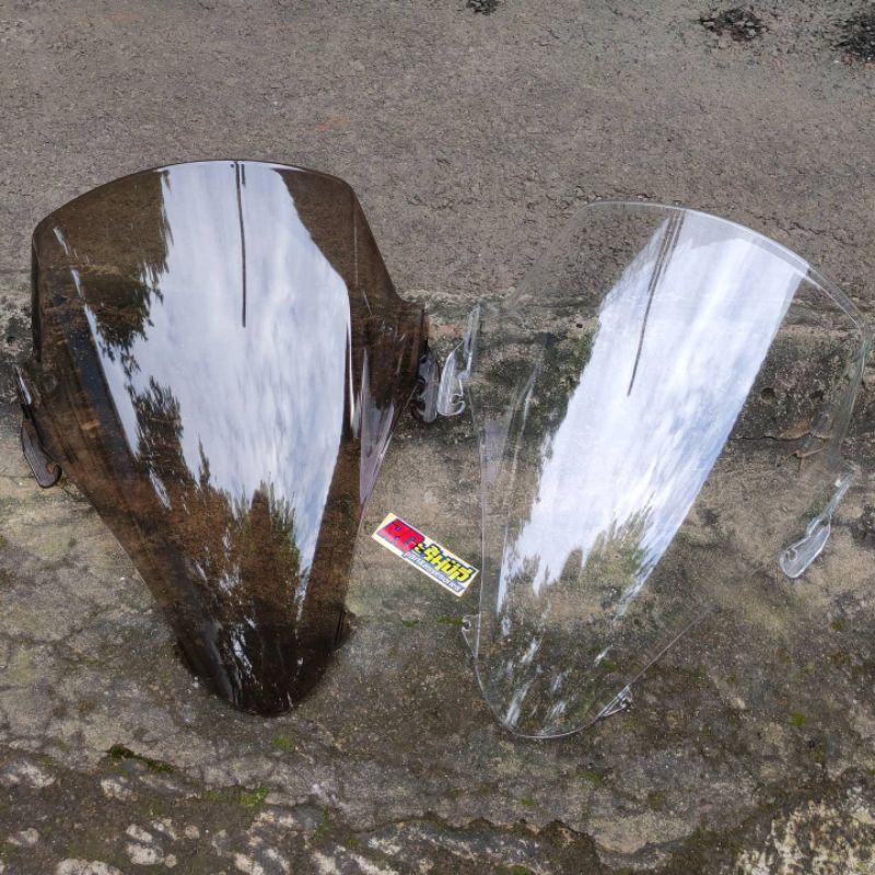 visor/windshield/windscreen clear/smoke new pcx 150 lokal 2018 2020 merk BM thailand