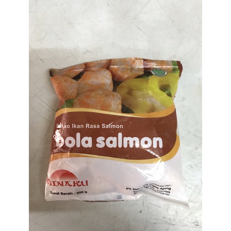 

Minaku Bola Salmon 200g dan 500g