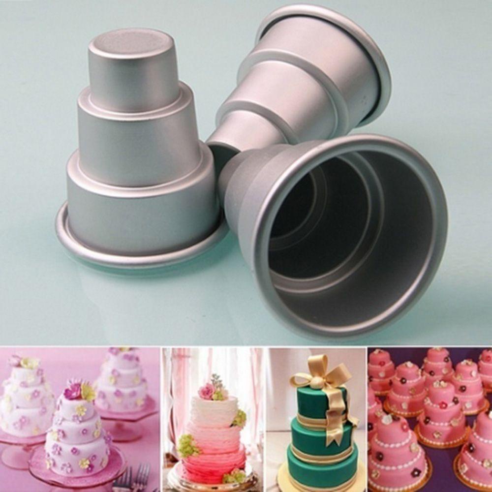 Suyo Cetakan Kue / Cupcake 3 Tingkat DIY