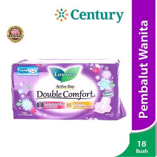 Laurier Active Day Super Slim Non Wing 18's