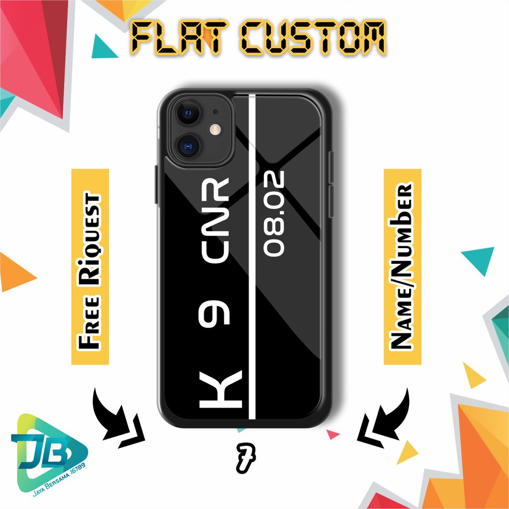 HARDCASE 2D GLOSSY FLAT CUSTOM OPPO VIVO XIAOMI SAMSUNG REALME IPHONE ALL TYPE JB4776