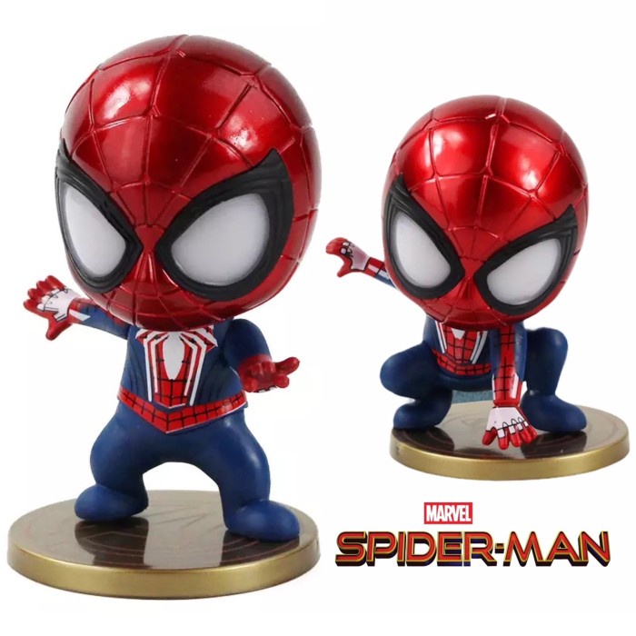 COSBABY SPIDERMAN MARVEL AVENGERS ACTION FIGURE HOT TOYS - SPIDERMAN A