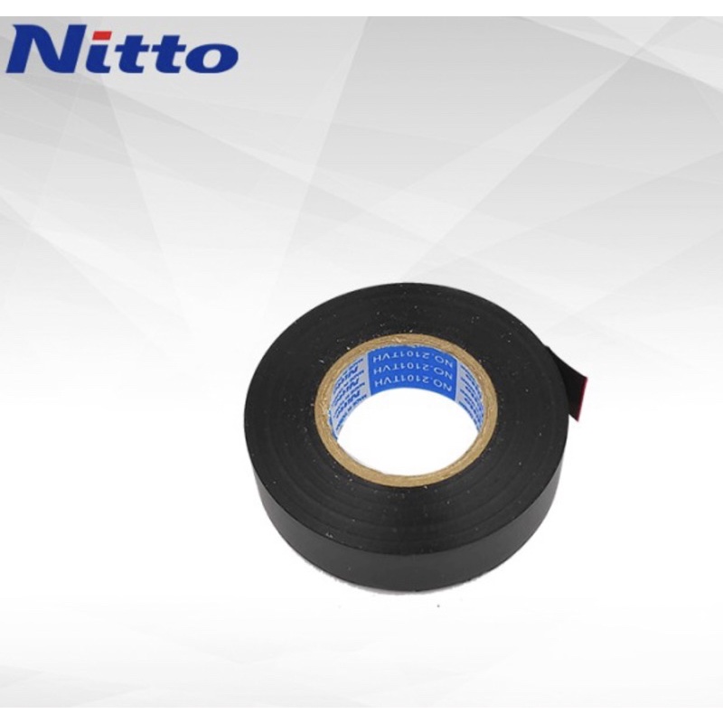 Solasi Listrik Nitto National tape SNI 25 Meter 3/4 inch Hitam Isolasi Kabel Original