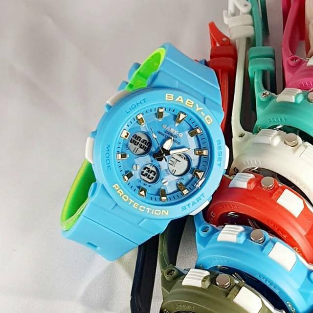 Viral!!! Jam Tangan Baby G Wanita Jam Tangan Water Resist Pilihan Warna