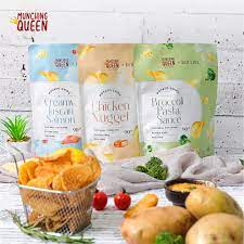 Munching Queen Potato Chips / Snack Keripik Kentang 90gr