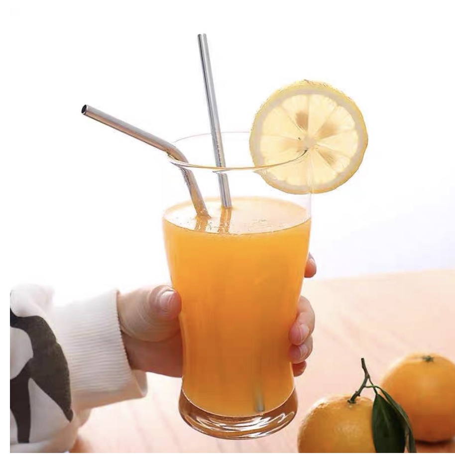 Reusable Stainless Straw Set / Sedotan Stainless Steel Set