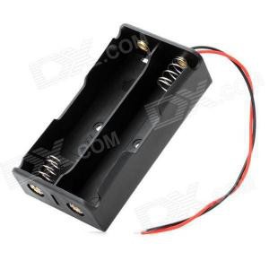 2X AA BATTERY HOLDER BATERAI CASE BATERE BOX KOTAK BATRE + KABEL