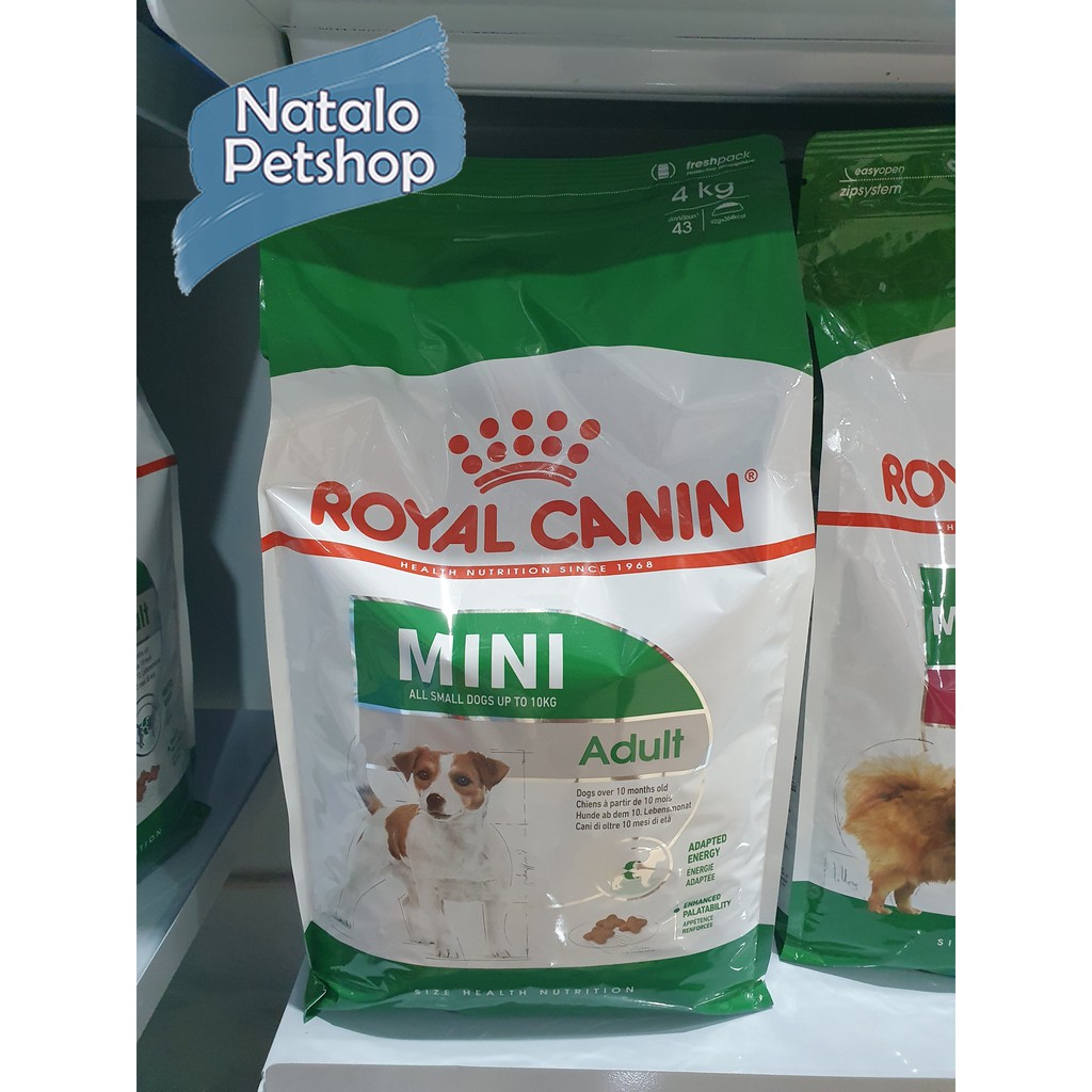 Royal Canin Mini Adult Dog Food 4KG / Makanan Anjing Kecil Dewasa Murah