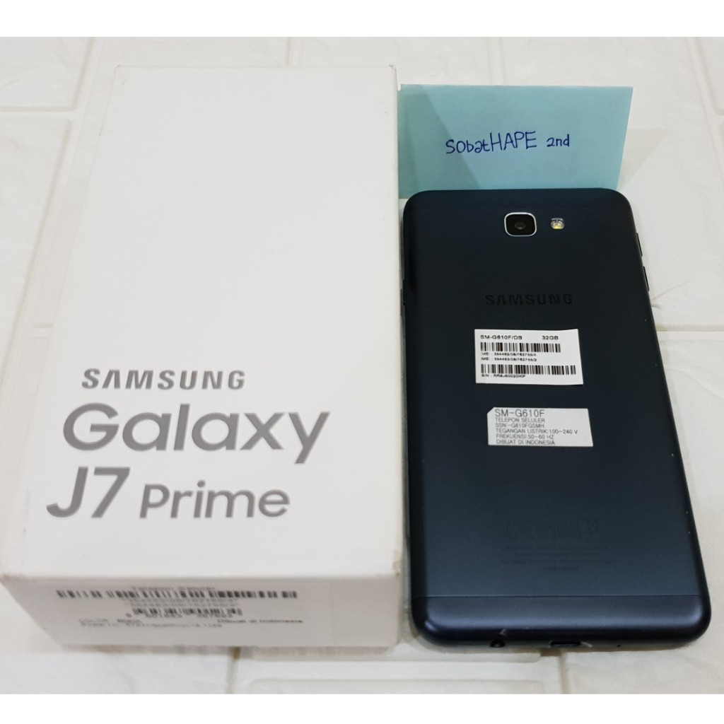 Hp Samsung Galaxy J7 Prime 3 32gb Resmi Sein Fullset Oem Hp Second Bekas Shopee Indonesia