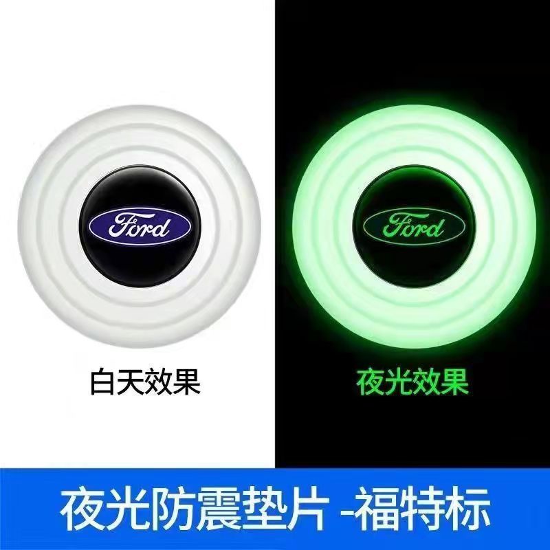 Stiker gasket bumper shock absorber Pelindung Pintu Mobil Untuk Ford