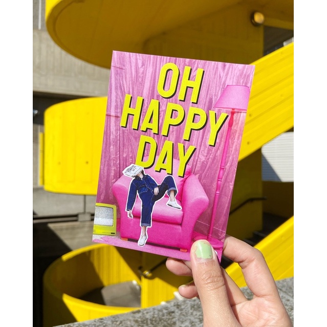 

WHATPIXIESEES - Postcard - Oh Happy Day