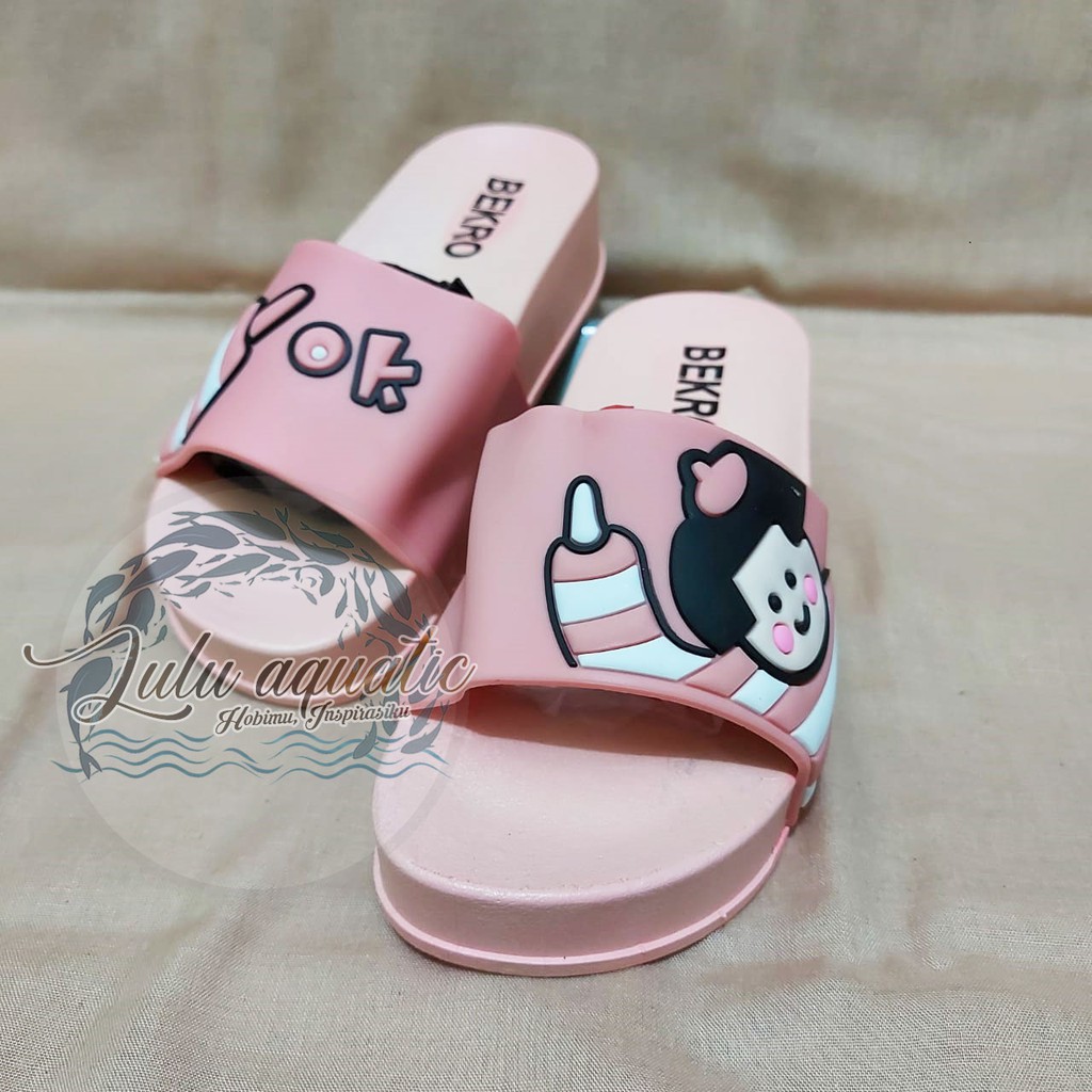 Sandal Selop Anak/ Sandal Jelly/ Sandal Kokop karakter - 1840